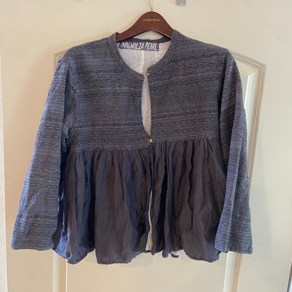 Magnolia Pearl Cotton Silk Khalo Jacket 395 0zzy